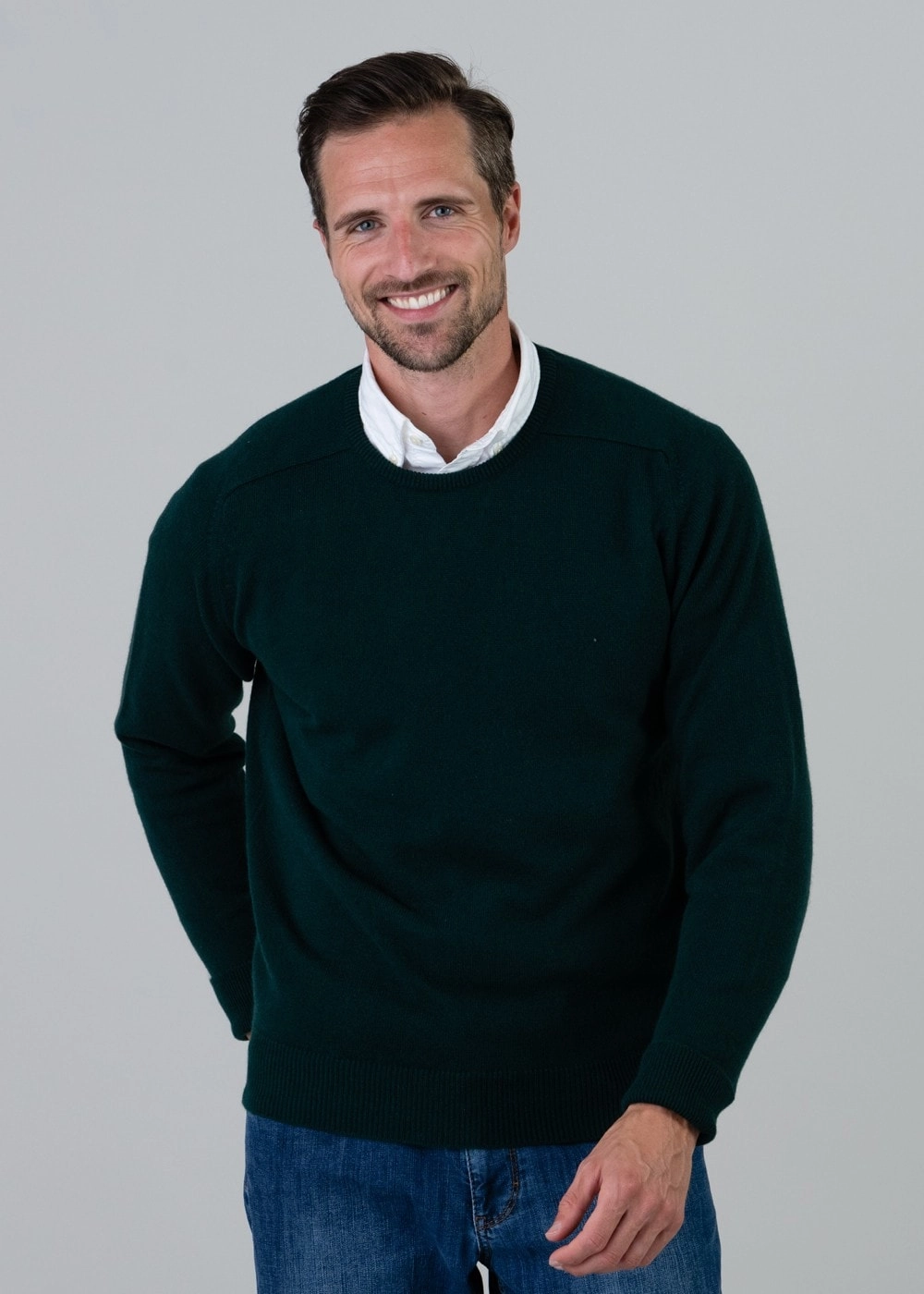 Online Deal Frenzy Mega Discount Event Melrose 2 Ply Cashmere Crew Neck