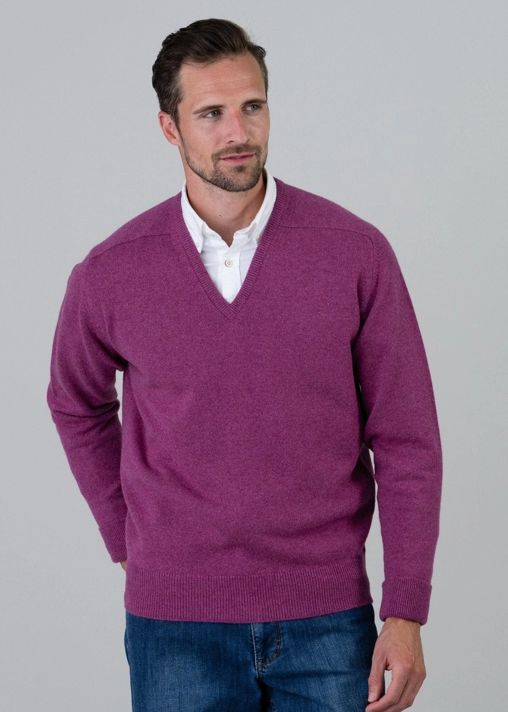 Melrose 2 Ply Cashmere V-Neck Dont Miss Out