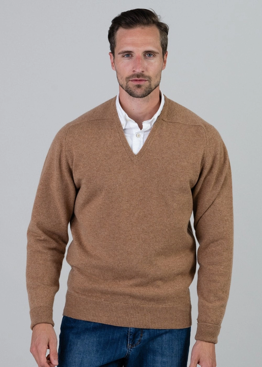 Melrose 2 Ply Cashmere V-Neck Grab It Now