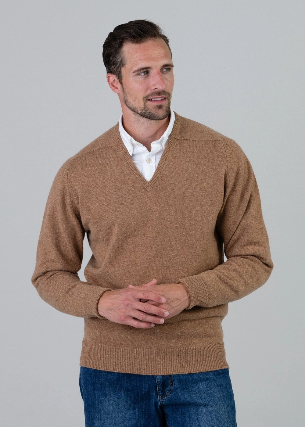 Melrose 2 Ply Cashmere V-Neck Special Offer Inside Hot Clearance Now
