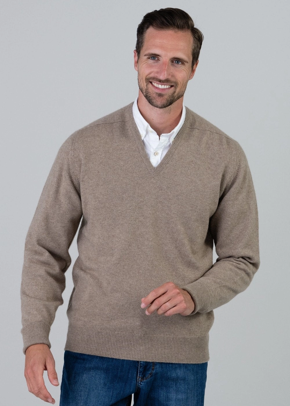 Melrose 2 Ply Cashmere V-Neck Big Hot Sale Best Price Today