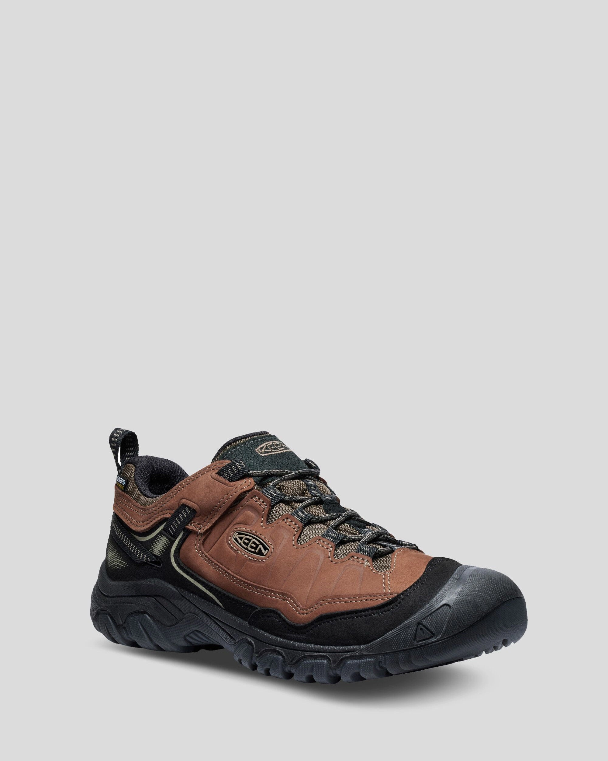 Men'S Keen Targhee Iv Waterproof Hiking Shoes - Bison/Brindle Exclusive Online Deal Trending Today Steal