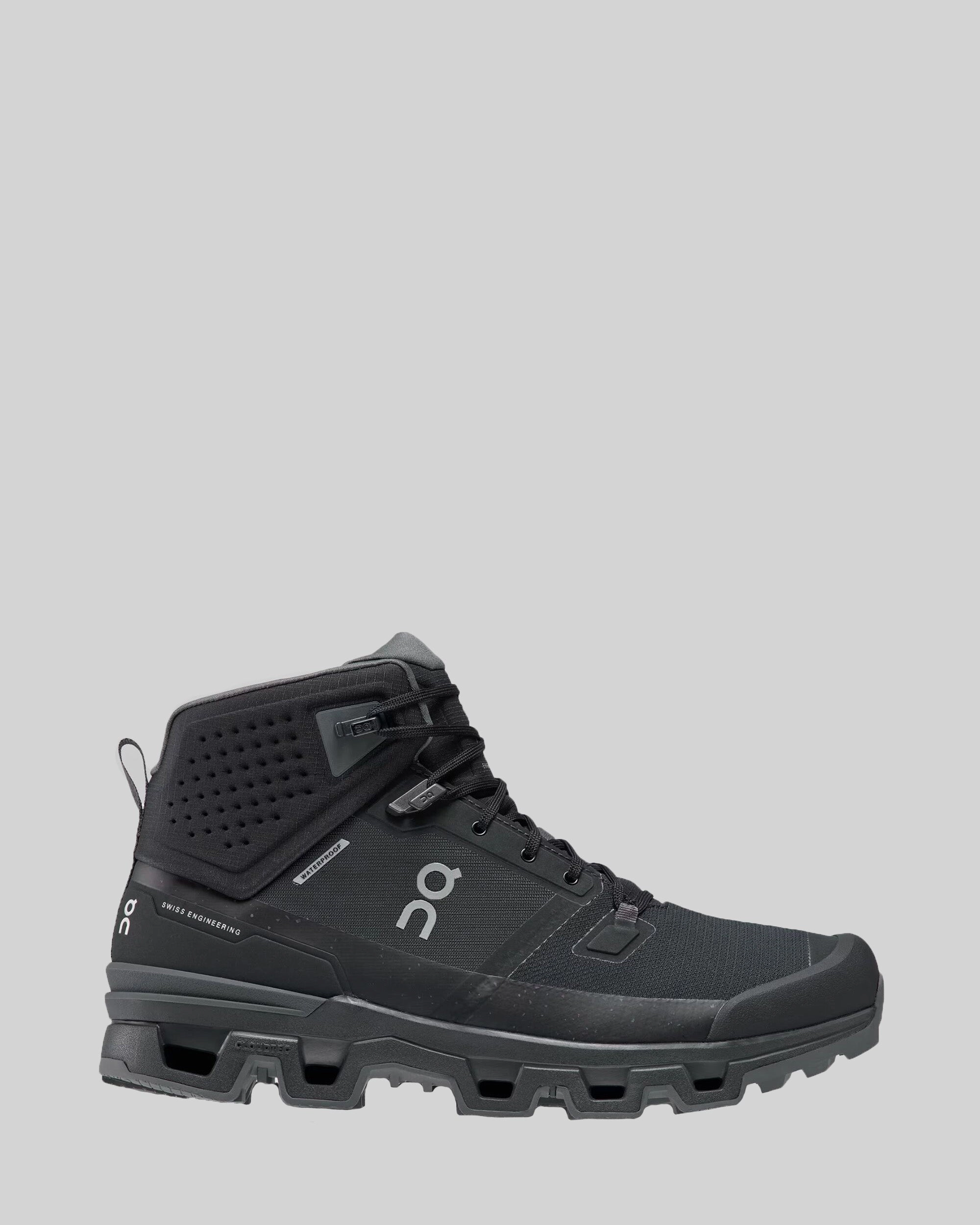 Men'S On Cloudrock 2 Waterproof Hiking Boots - Black/Eclipse Online Exclusive Offer