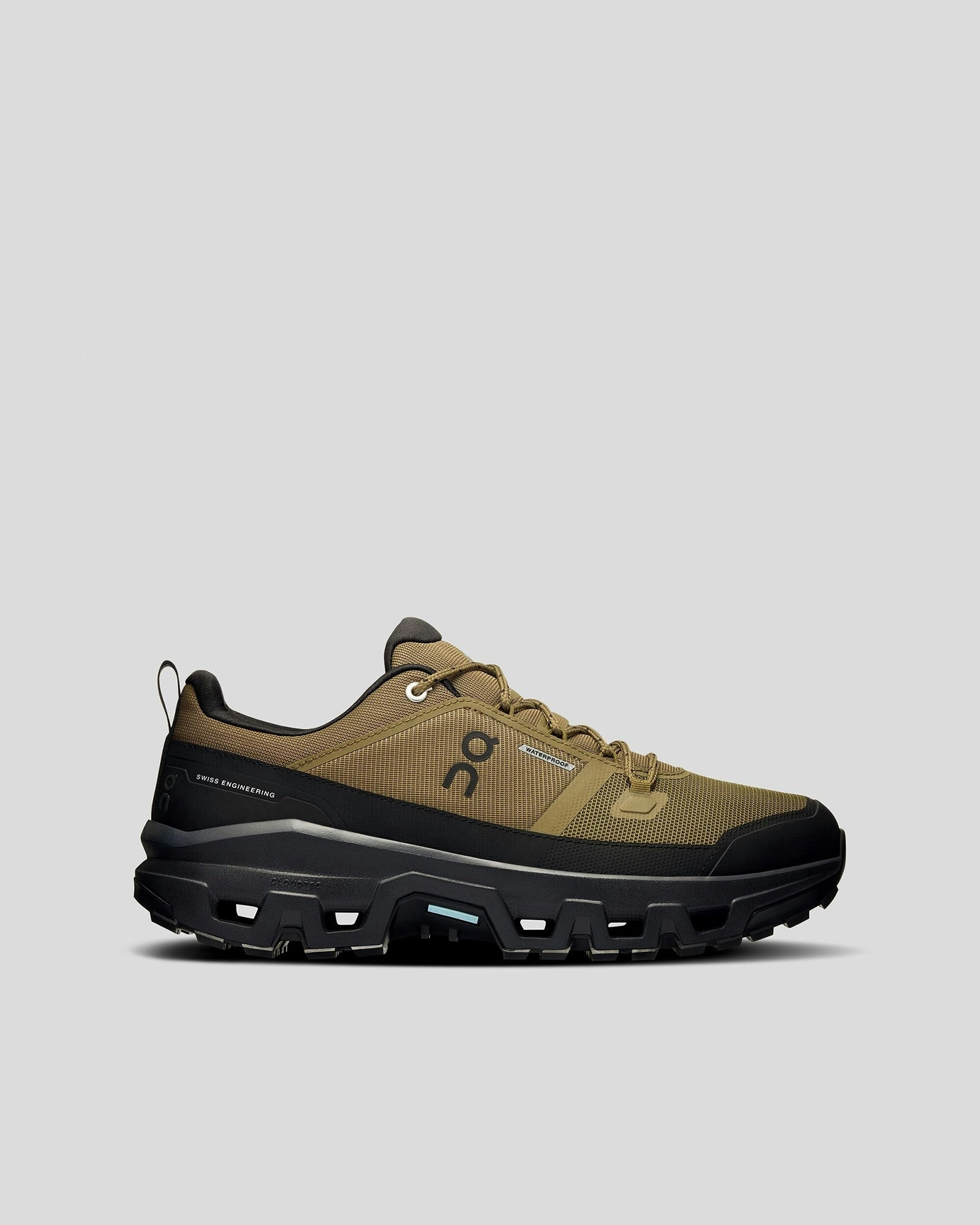 Hot Deal Alert Men'S On Cloudrock Low Hiking Shoes - Hunter/Black