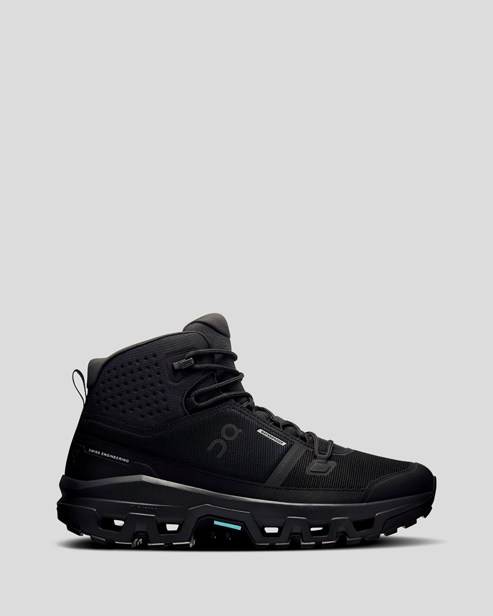 Best Deal Today Hot Pick Online Men'S On Cloudrock Waterproof Mid Hiking Boots - Black/Black