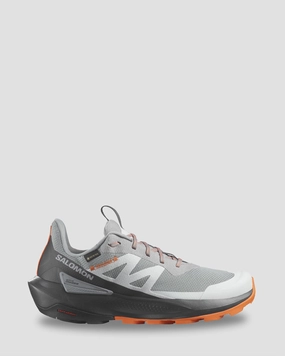 Hot Sale Alert Save Big Online Men'S Salomon Elixir Activ Gtx Hiking Shoes - Sharkskin/Phantom/Dragon Fire