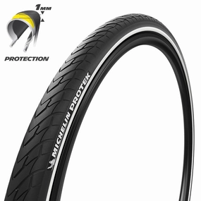 Michelin 700X32 Protek Tube Type Access Line Tire - Black/Reflex 