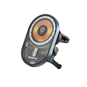 Momax Cm20E Q.Mag Mount 3 15W Magnetic Wireless Car Mount Charger Instant Discount