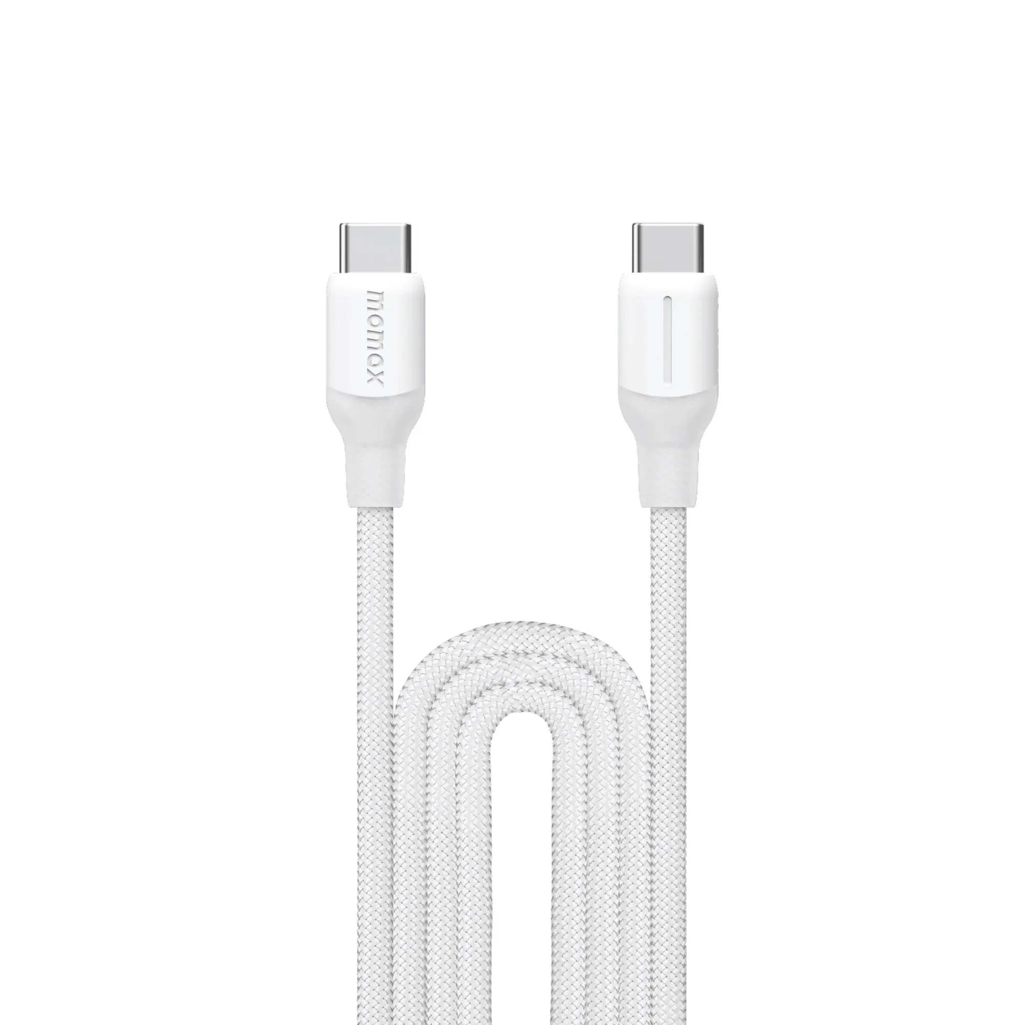Daily Deal Frenzy Momax Dc26W 1-Link Flow Usb-C To Usb-C Braided Cable 100W 3M White