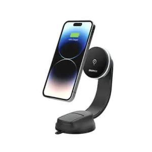 Weekend Flash Offer Flash Deal Today Momax Q.Mag Mount5 Magnetic Wireless Charging Suction Cup Car Mount 15W