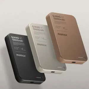 Momax Q.Mag X1 Magnetic Wireless Power Bank 10000Mah - Gen 2 Shop the Best Deals Perfect Gift Sale