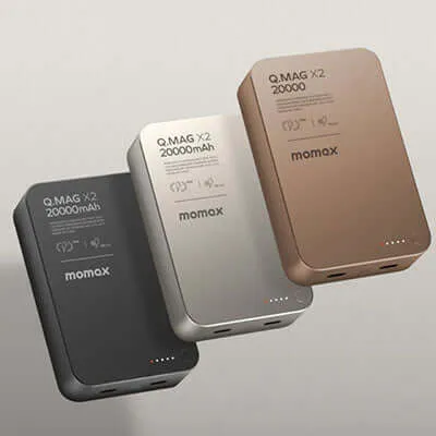 Momax Q.Mag X2 Magnetic Wireless Power Bank 20000Mah - Gen 2 Special Deal Frenzy Online Exclusive Savings