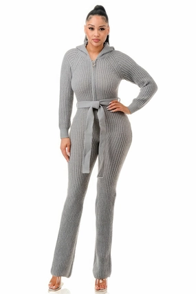 Sweet Deal Inside Monroe Hooded Jumpsuit