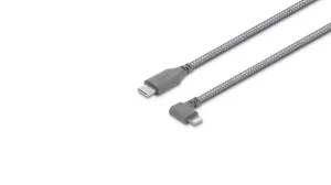 Online Exclusive Deal Moshi Integra Usb-C To Lightning Cable With 90-Degree Connector 5Ft (1.5M) - Titanium Gray