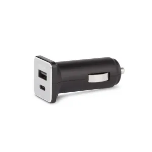 Moshi Quikduo Car Charger With Usb-C Pd And Quick Charge - Black Todays Steal
