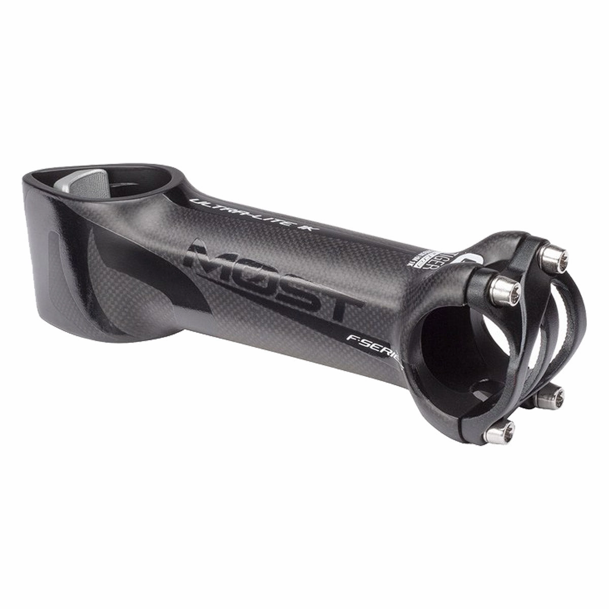 Most Carbon Tiger Ultra Aero 1K Di2 stem - Mat black