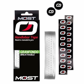 MOST Granfondo Breathable Handlebar Tape - White