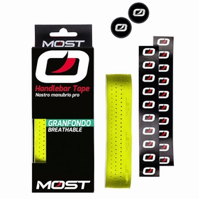 MOST Granfondo Breathable Handlebar Tape - Yellow