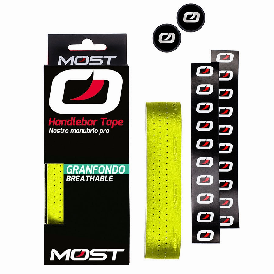 MOST Granfondo Breathable Handlebar Tape - Yellow