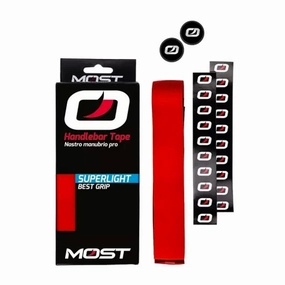 MOST Superlight Best Grip Handlebar Tape - Red