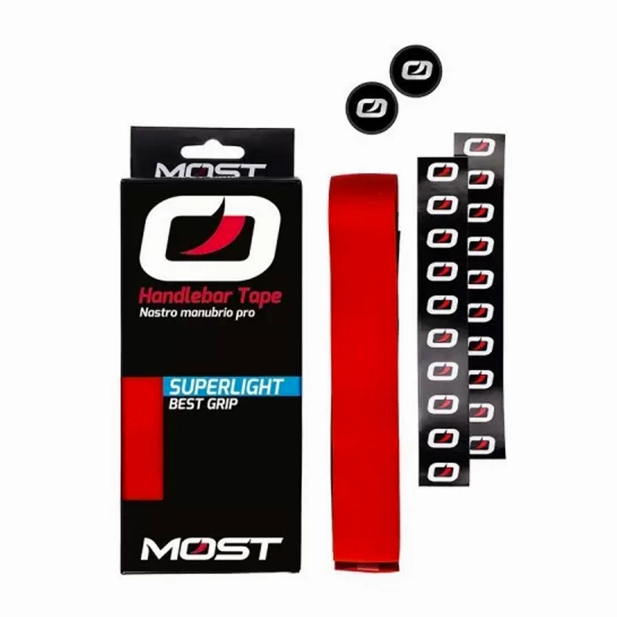 MOST Superlight Best Grip Handlebar Tape - Red