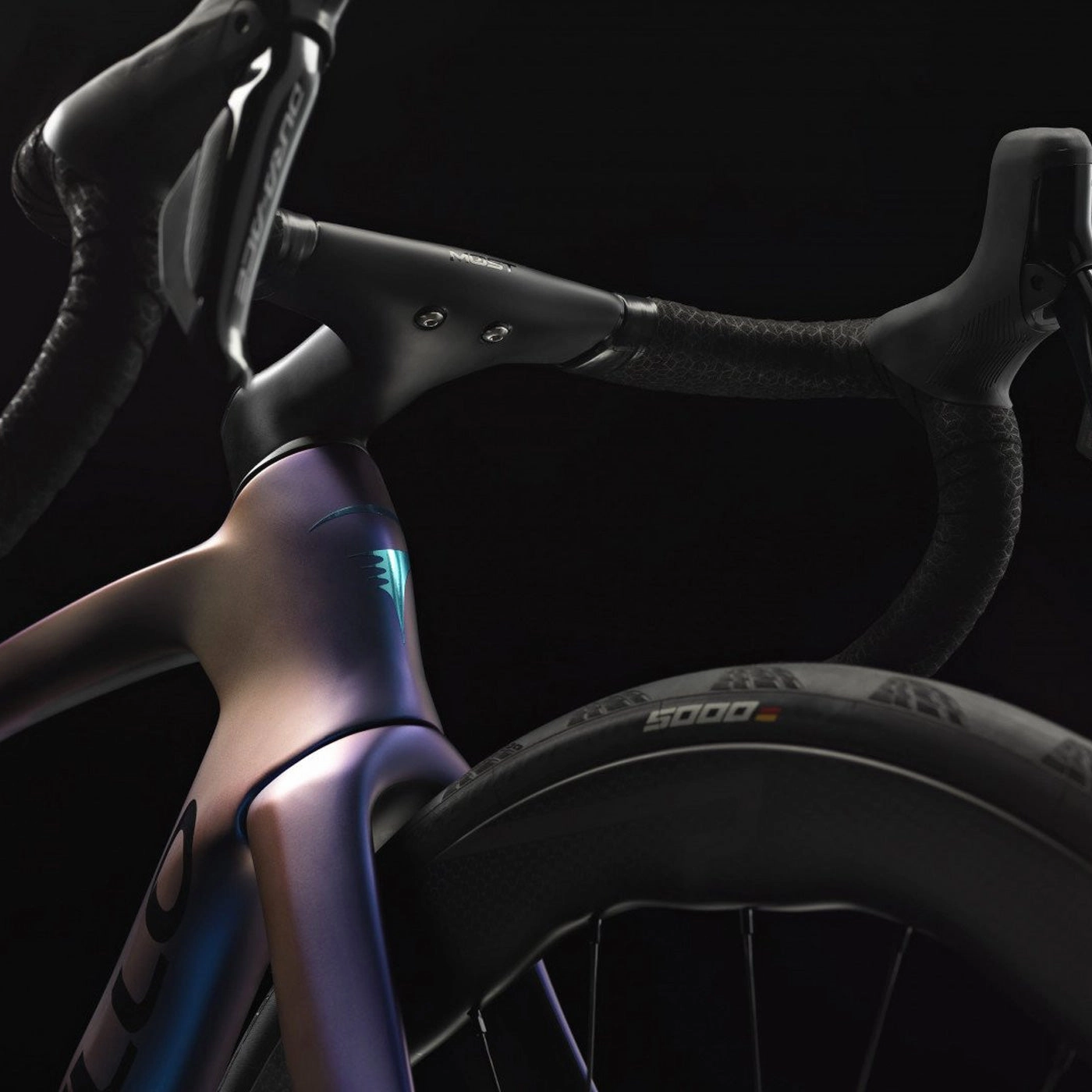 Most Talon Ultra Fast 420 mm integrated handlebar - Black
