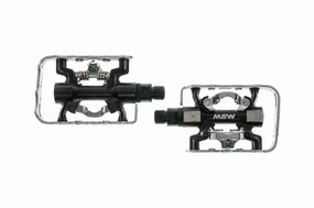 MSW CP-200 Pedals Clipless/Platform Black/Gray