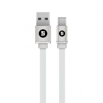 Space Micro-Usb To Usb 100Cm Jelly Cable - Silver Instant Deal Today