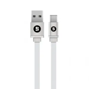 Space Micro-Usb To Usb 100Cm Jelly Cable - Silver Instant Deal Today
