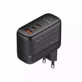 MustHave Items Ldnio Q366 65W Gan Super Fast Charger Eu Plug With Type-C To Type-C Cable