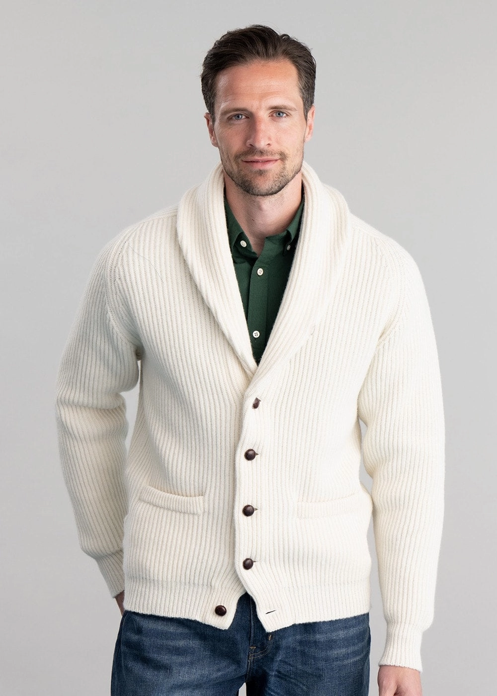 Exclusive Online Deal Big Hot Sale Lambswool Windsor Shawl Jacket