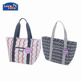 Dont Miss This Steal Lock & Lock Cooler Bag With Pattern 20.0L