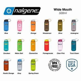 Grab Your Hot Pick Nalgene 16Oz Bpa Free Wide Mouth Water Bottle (500Ml)