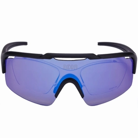 Neon Arrow sunglasses - Black Mirror Violet