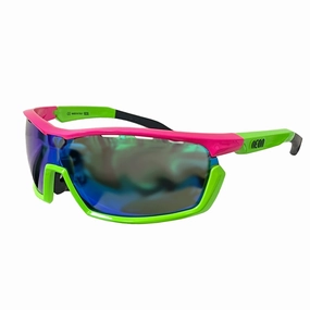 Neon Focus sunglasses - Pink Green