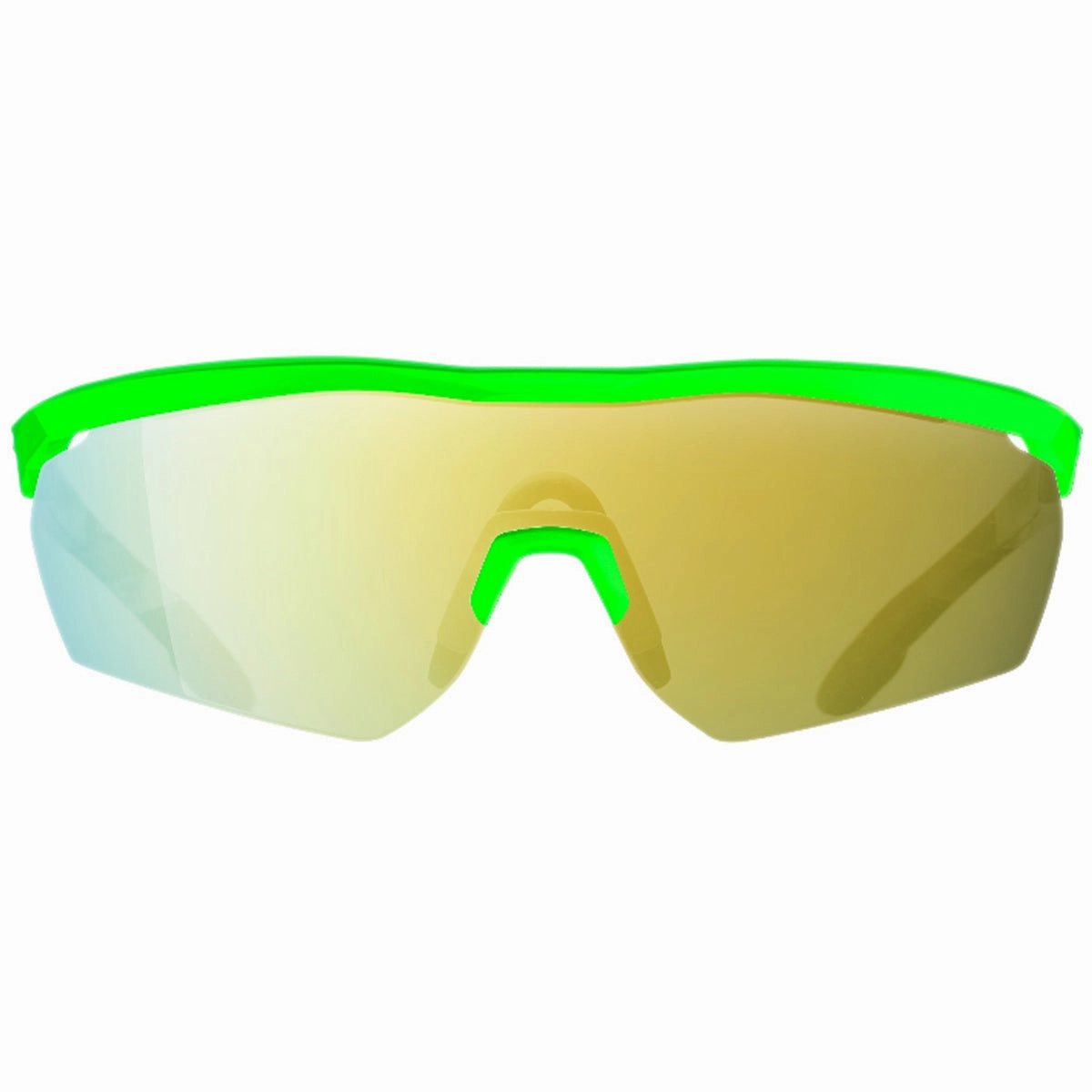 Neon Storm sunglasses - Green Fluo Mirror Gold