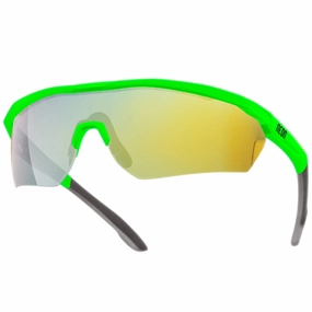 Neon Storm sunglasses - Green Fluo Mirror Gold