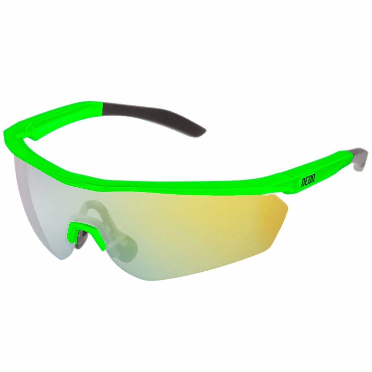 Neon Storm sunglasses - Green Fluo Mirror Gold