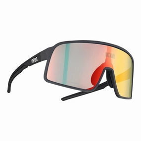 Neon Stratus sunglasses - Black matt photo red