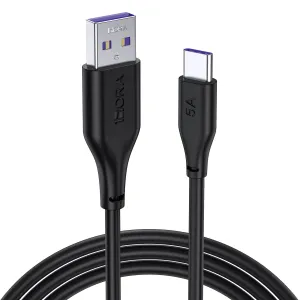 1Hora Cab268 5A Usb C Cable 1M Black Sale Ending Soon
