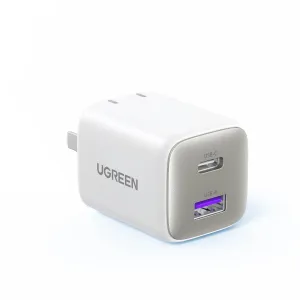 Ugreen 35108 35W Nexode 2-Ports Gan Foldable Fast Charger Instant Hot Deal
