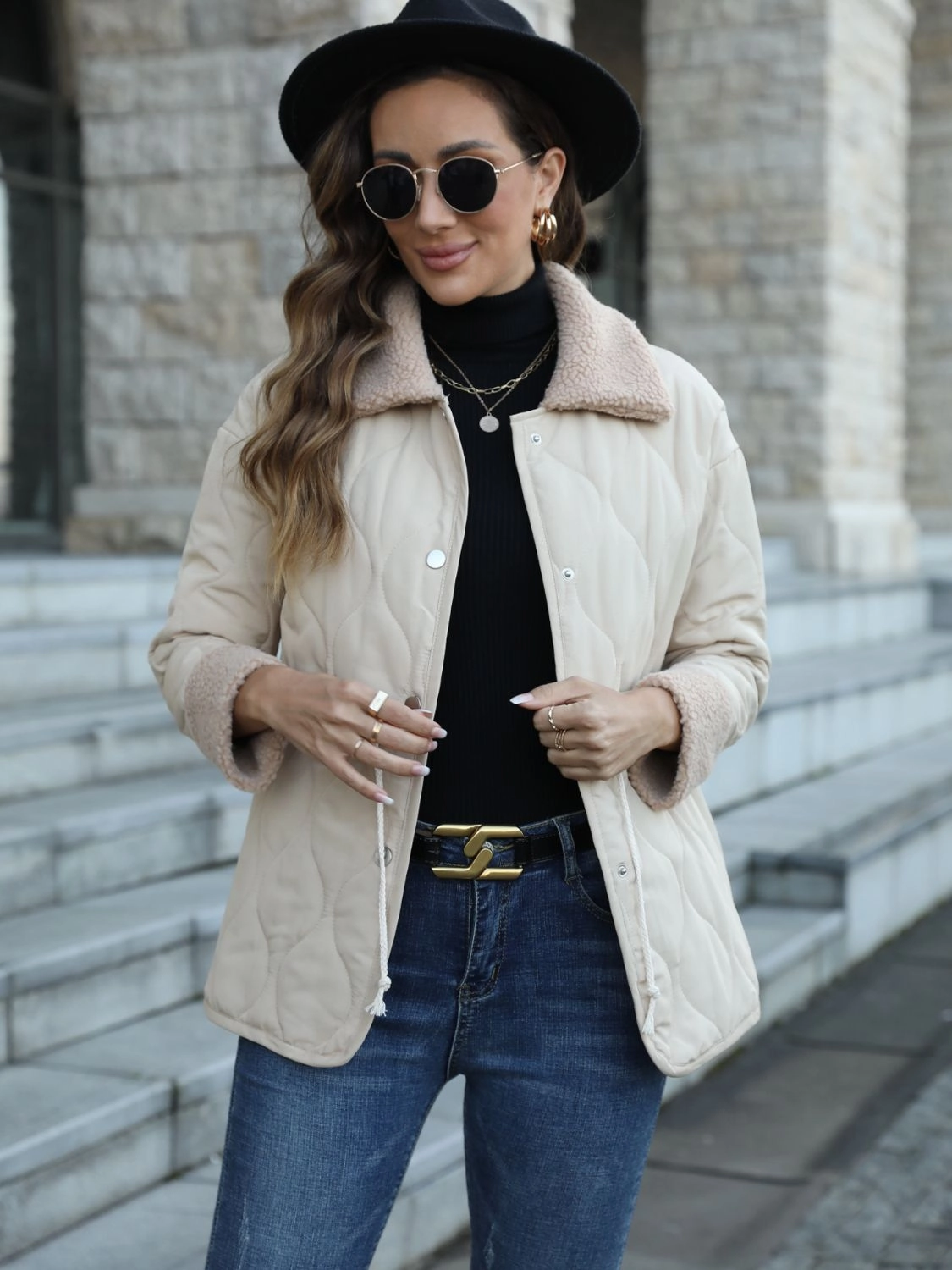 Ivy Lane Snap Down Collared Jacket Daily Special Offer