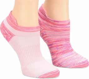 Nurse Mates Compression Anklet 2 Pack - Space Dye Pink Flash Offer Today Dont Miss Big Savings