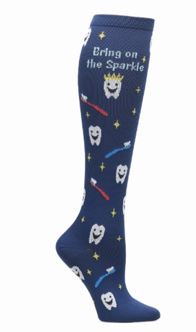 Nurse Mates Compression Sock - Dental Sparkle Na0047099 Shop Smart Save Save Big Today