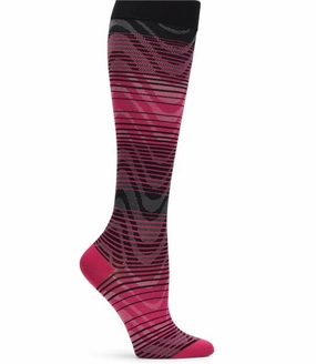 Limited Stock Alert Shop the Savings Nurse Mates Compression Sock - Pink Wave Na0030699