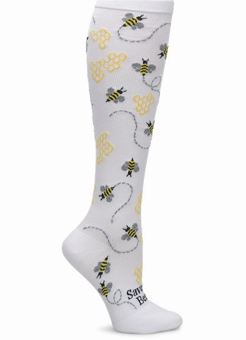 Special Savings Today Nurse Mates Compression Sock - Save The Bees