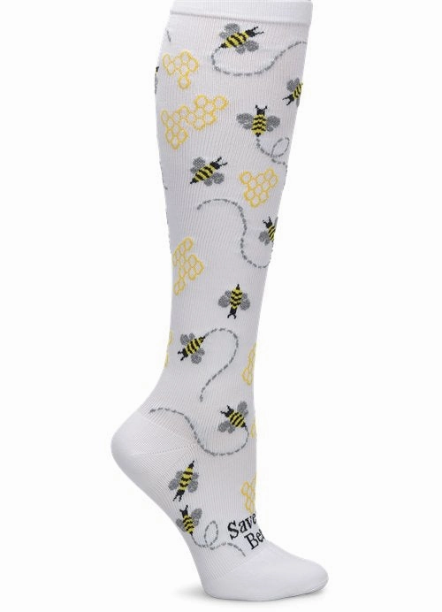 Mega Sale Now Mega Discount Event Nurse Mates Compression Sock - Save The Bees