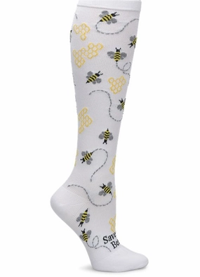 Special Savings Today Nurse Mates Compression Sock - Save The Bees