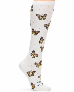 New Arrival Discount Nurse Mates Compression Sock - Save The Monarchs