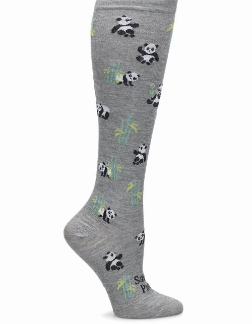 Nurse Mates Compression Sock - Save The Pandas Sale Ending Soon Shop Grab Offer